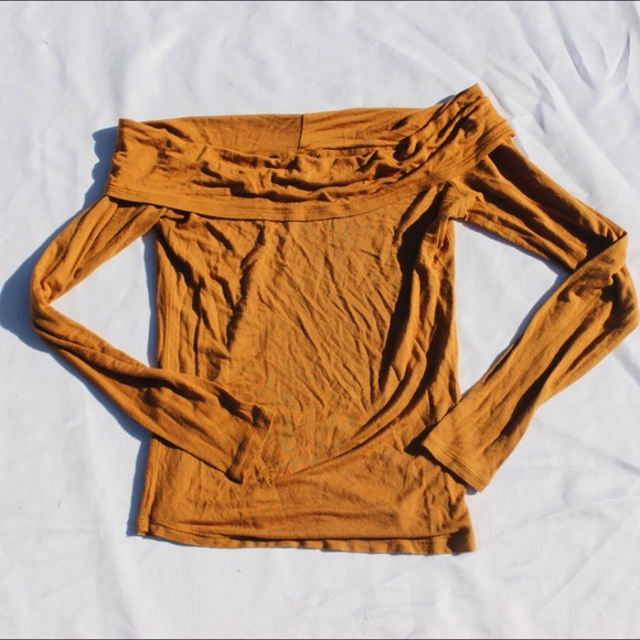 Forever 21 Tops - Off the shoulder long sleeve